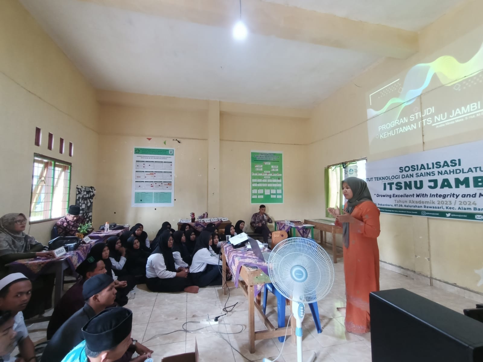 Sosialisasi pengenalan kampus NU di beberapa Pondok Pesantren yang ada di Kabupaten Sarolangun